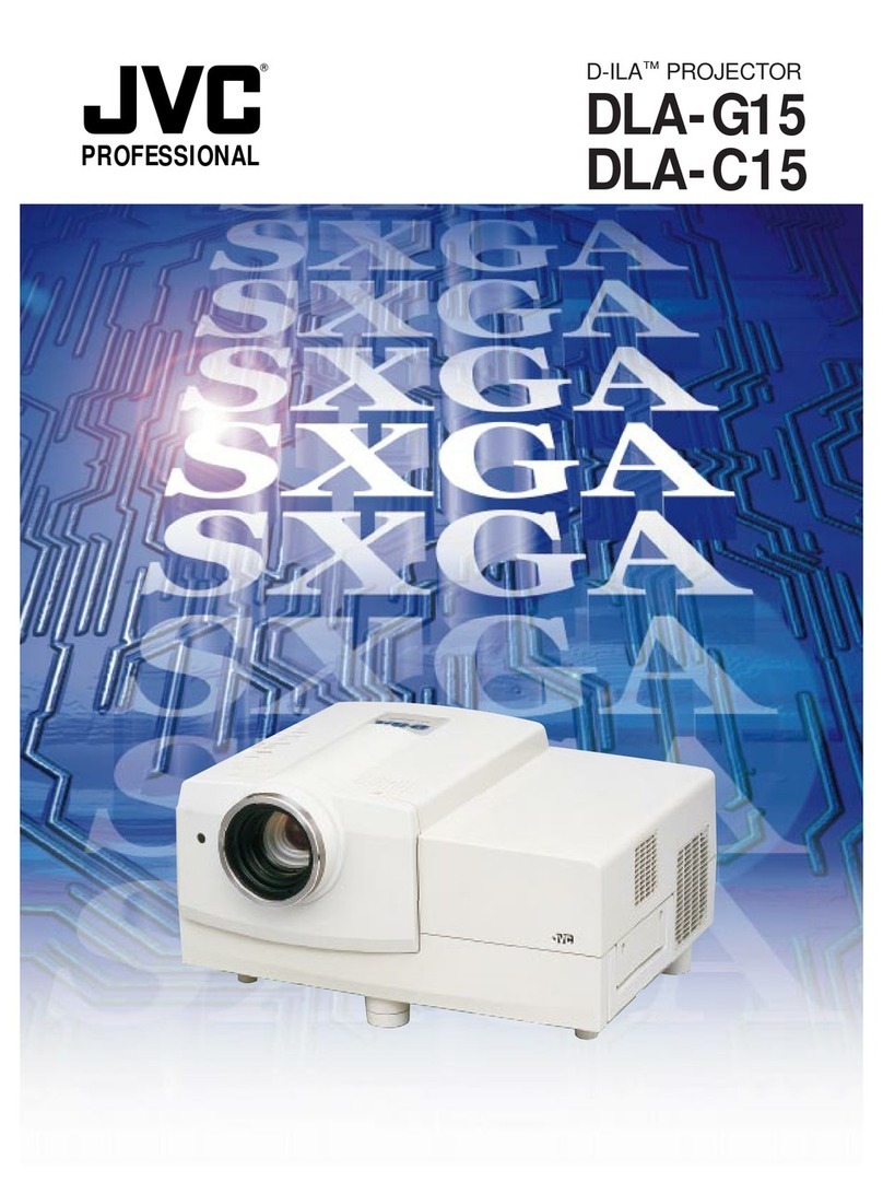 JVC DLA-G15U - D-ila Projector, 1500 Ansi Lumens User manual JVC DLA-G15U - D-ila Projector, 1500 Ansi Lumens User manual