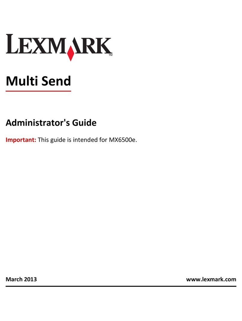 Lexmark MX6500e 6500e Service manual