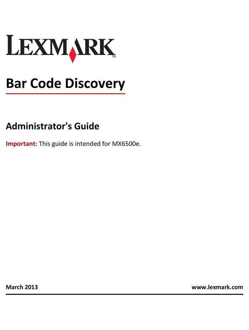 Lexmark MX6500e 6500e Service manual