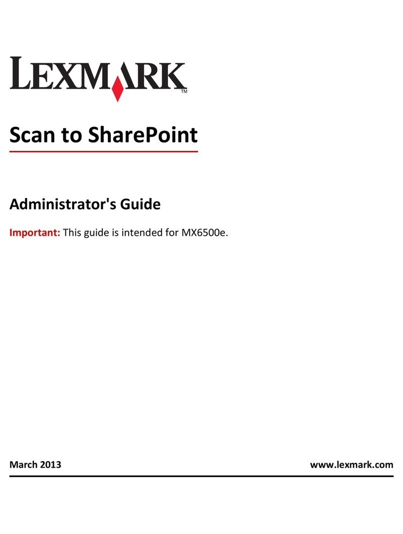 Lexmark MX6500e 6500e Service manual Lexmark MX6500e 6500e Service manual