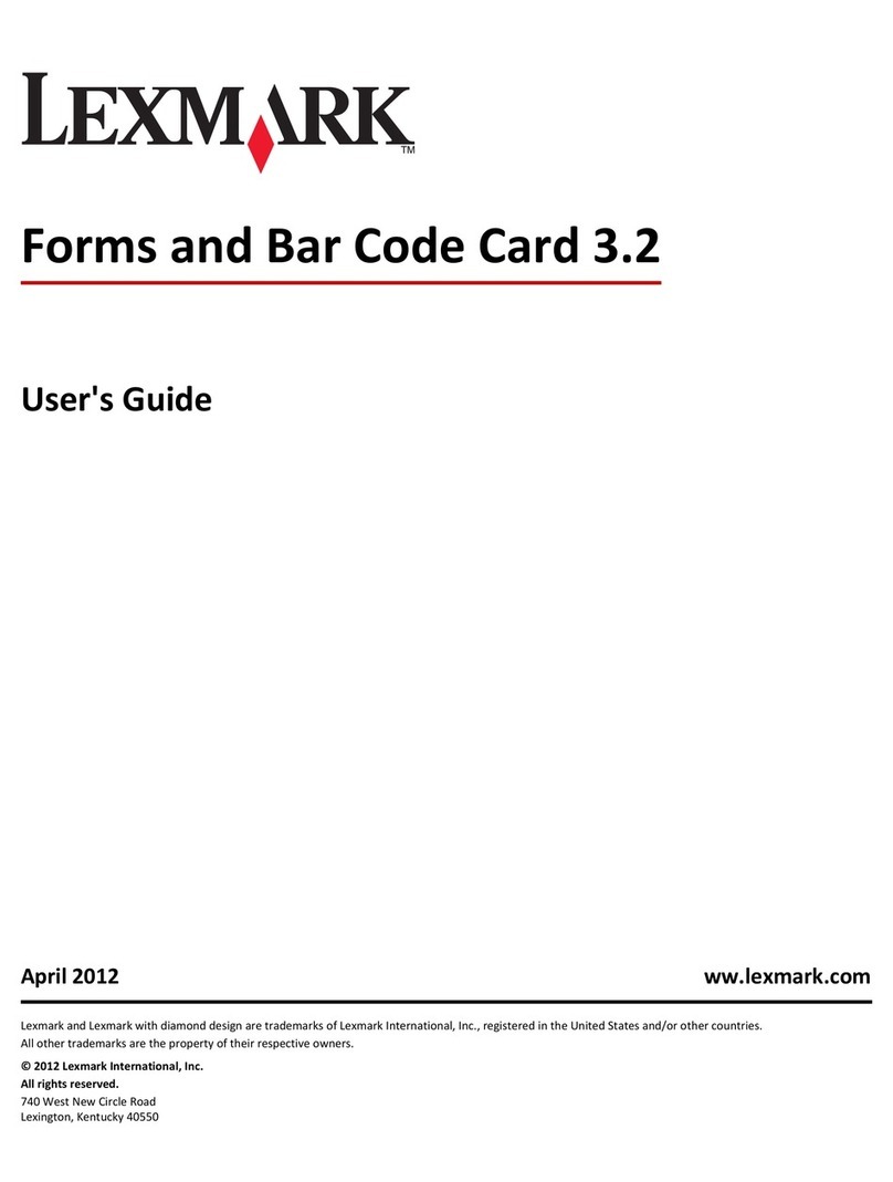 Lexmark MX6500e 6500e User manual