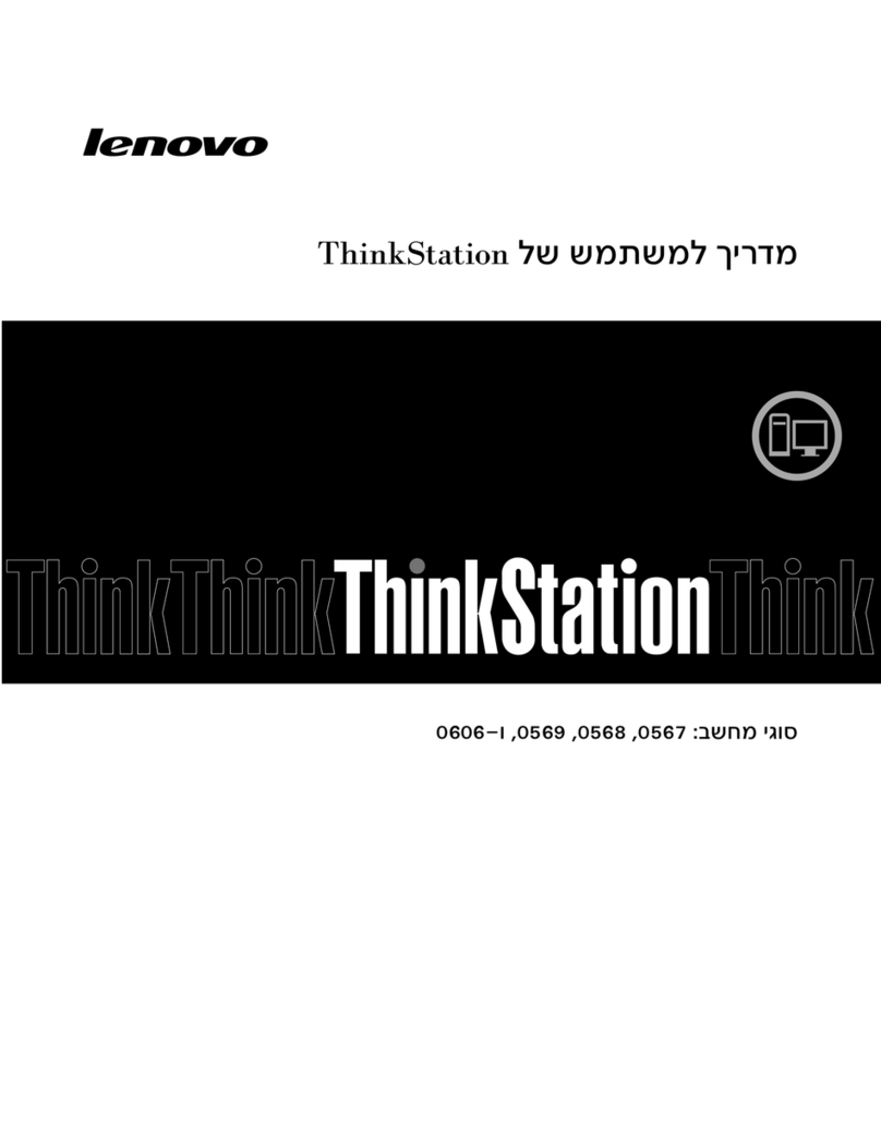 Lenovo ThinkStation S30 User manual