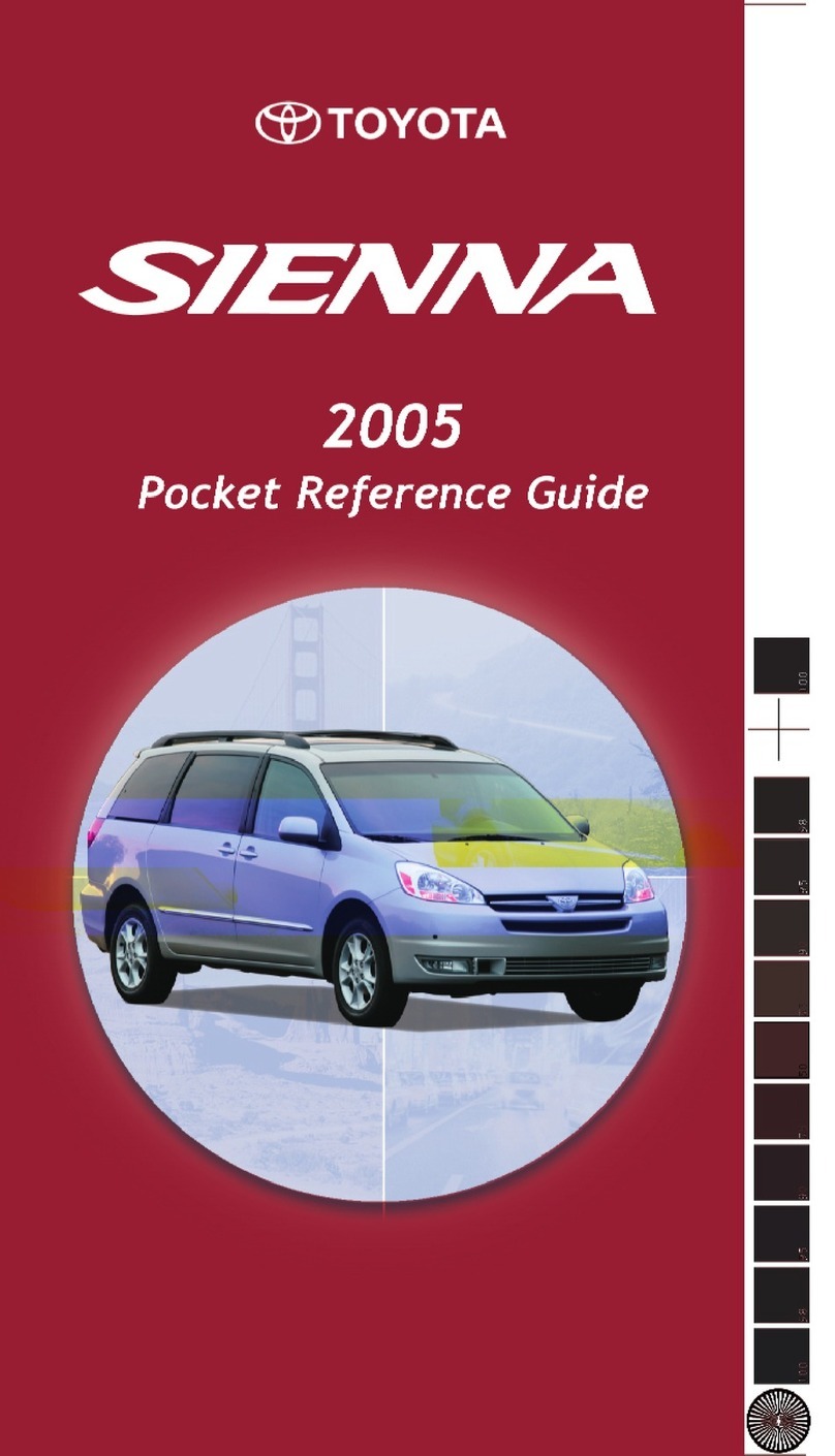 Toyota SIENNA U User manual