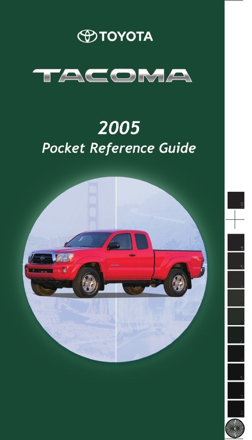 Toyota Tacoma guide User manual Toyota Tacoma guide User manual