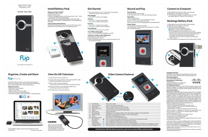 Cisco flip video User manual