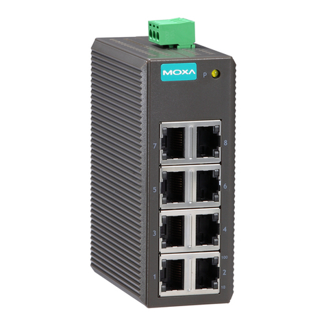 Moxa Technologies EDS-208 series installation guide