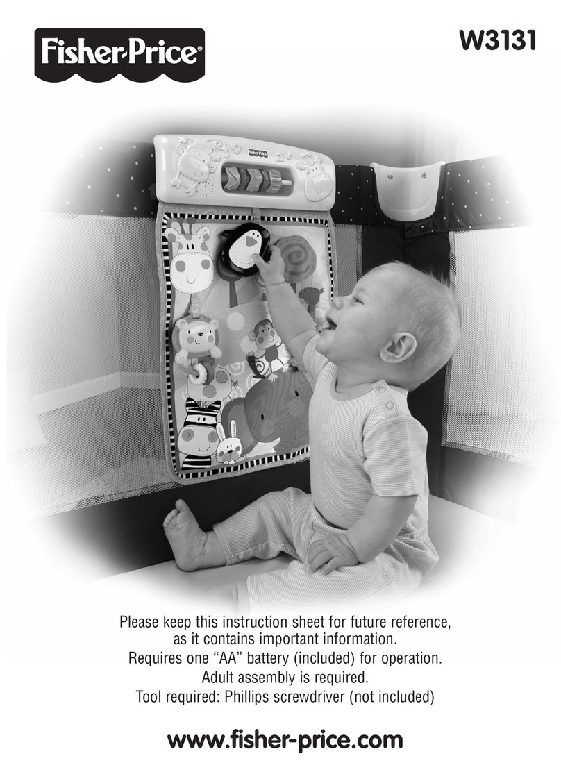 Fisher-Price W3131 manual Fisher-Price W3131 manual