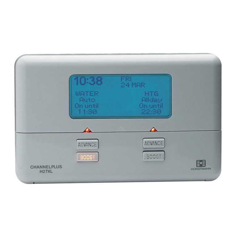Horstmann ChannelPlus H27XL Series 2 User operating instructions