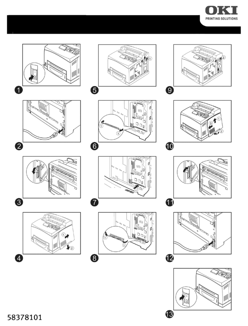 Oki B6500 Series User manual