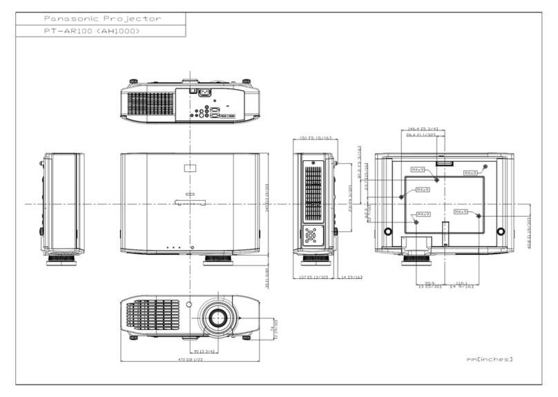 Panasonic PT-AR100 Guide