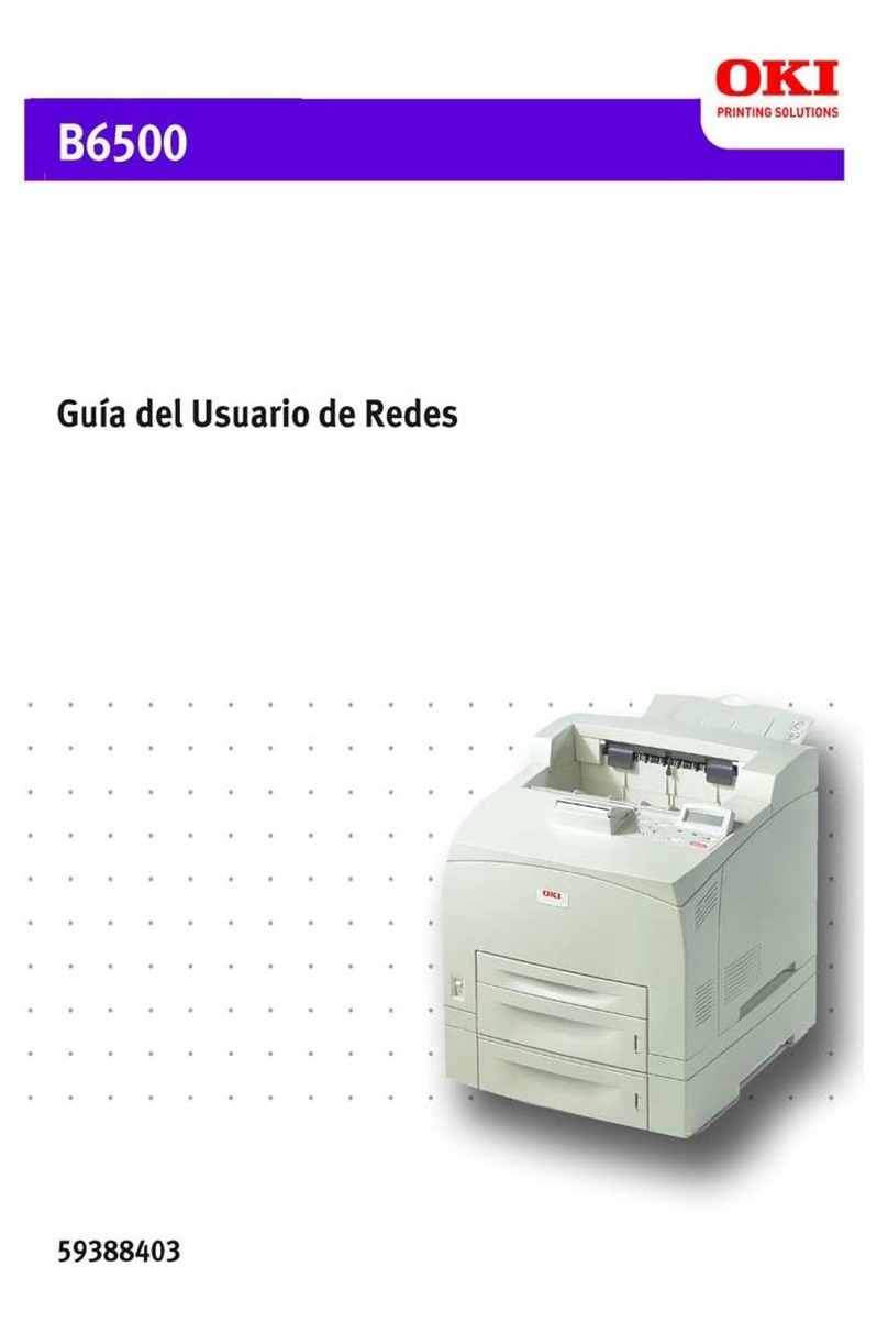 Oki B6500 Series User guide Oki B6500 Series User guide