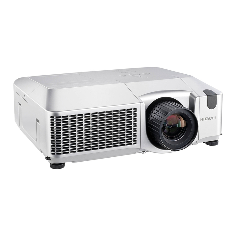 Hitachi CP-WUX645N User manual