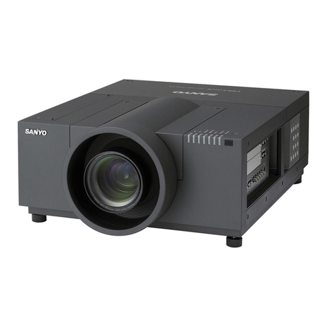 Sanyo PLC-XF1000 - 12000 Lumens User manual