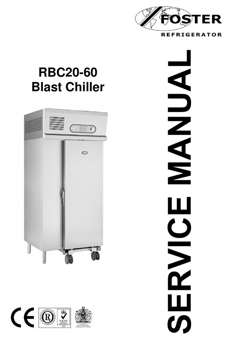 Foster RBC20-60 Service Service manual