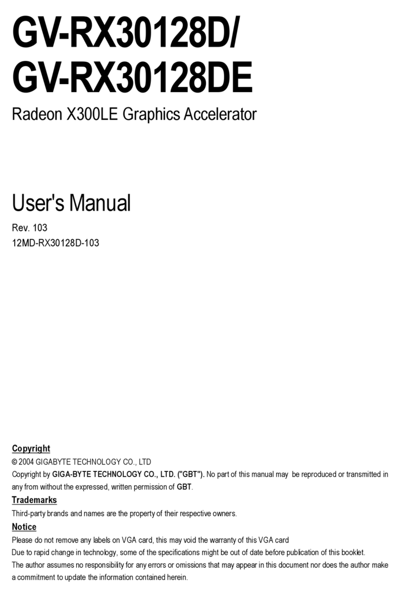 Gigabyte GV-RX30128D user manual