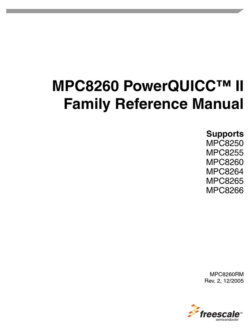 Freescale Semiconductor MPC8260 PowerQUICC II Family User manual