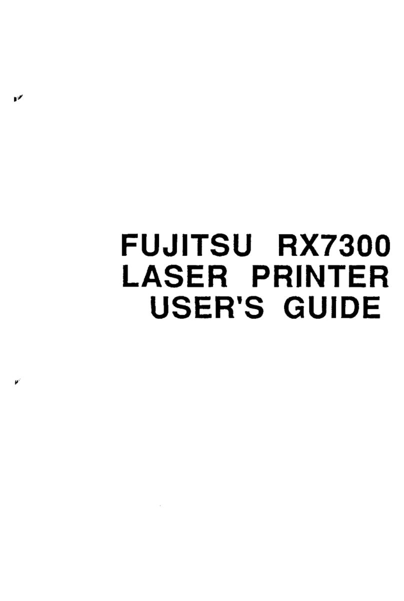 Fujitsu RX7300 User manual