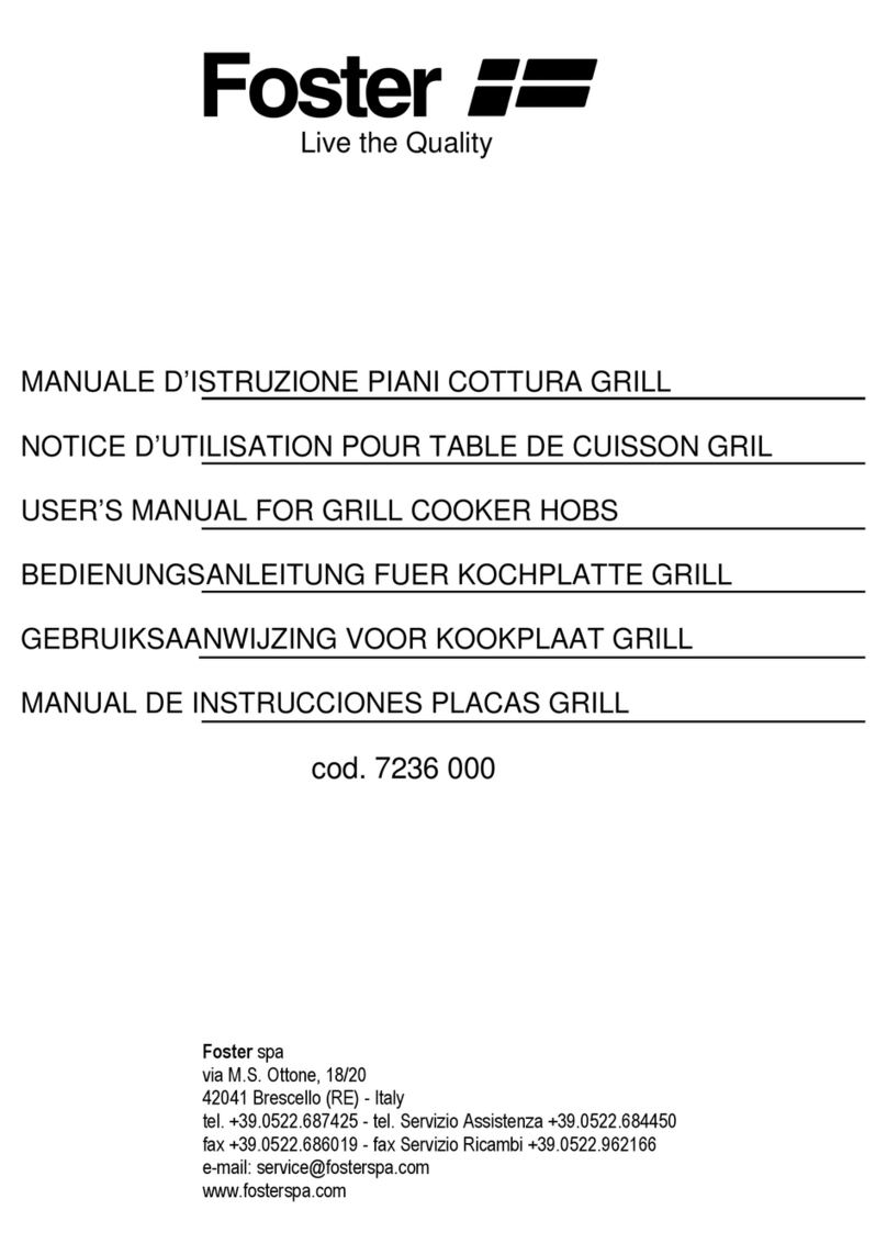 Foster 7236 000 User manual