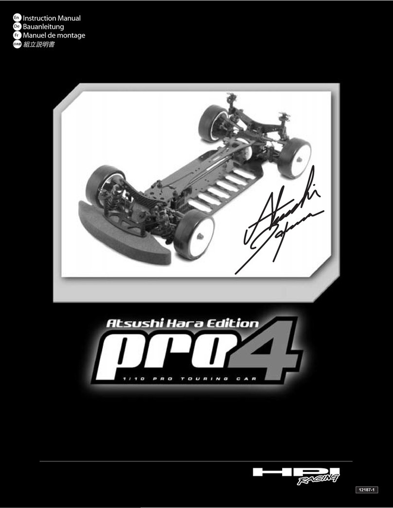HPI Racing Atsushi Hara edition Pro4 User manual