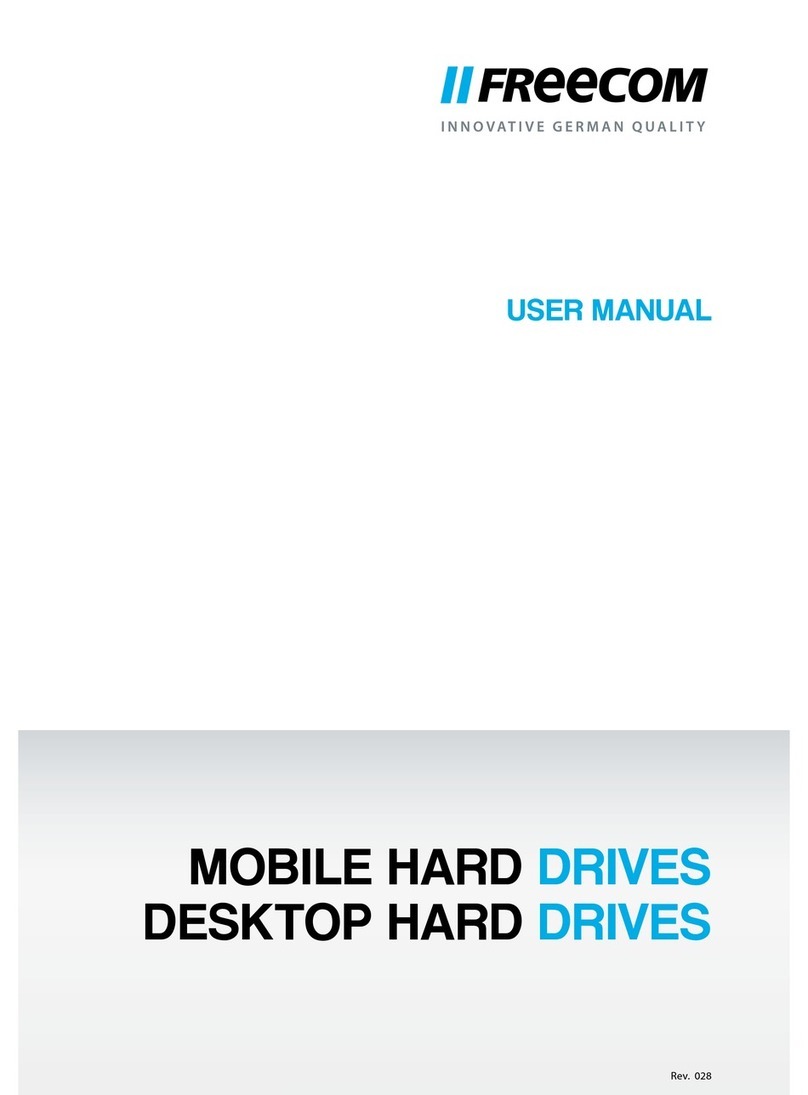 Freecom Desktop Hard Drives User manual