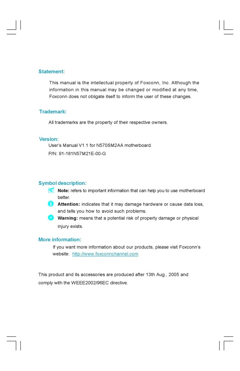 Foxconn N570SM2AA User manual Foxconn N570SM2AA User manual