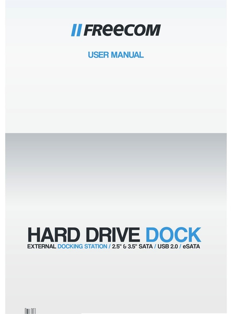 Freecom HD Dock user manual