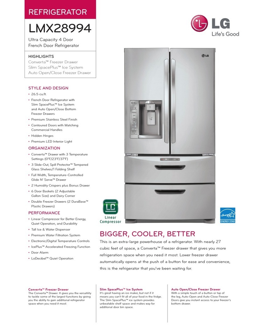 LG LMX28994ST Specifications