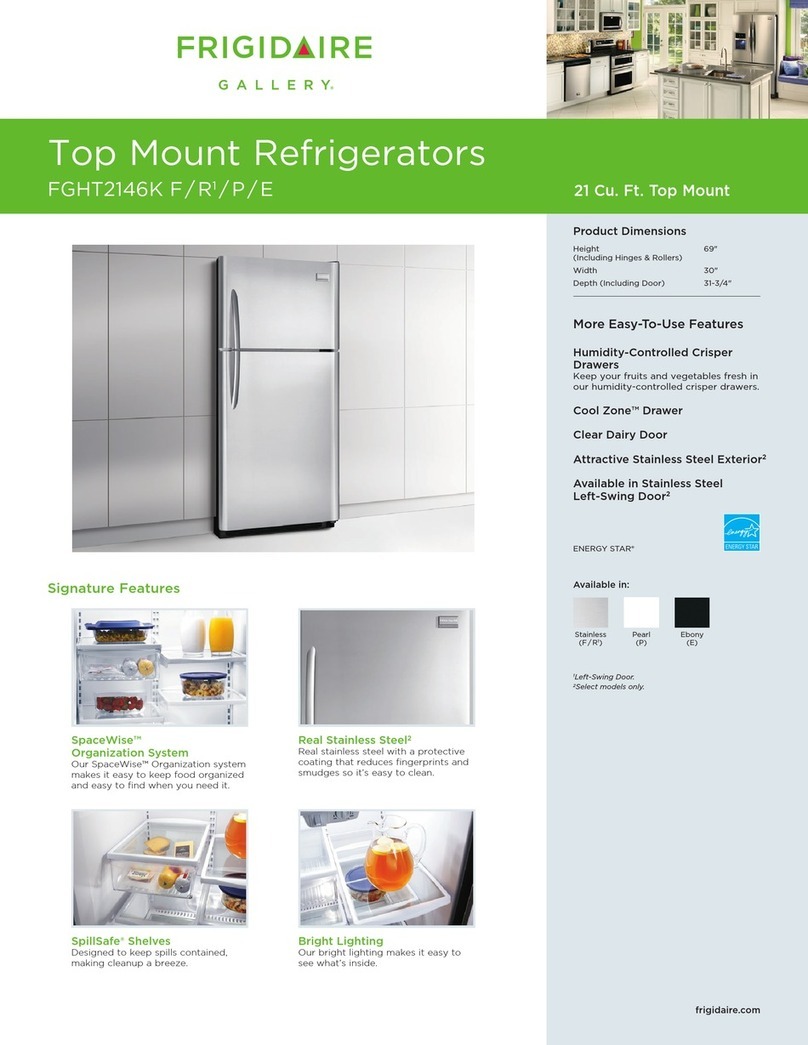 Frigidaire FGHT2146KE Product specifications