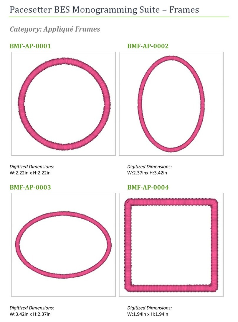 Brother BES Monogramming Suite User manual