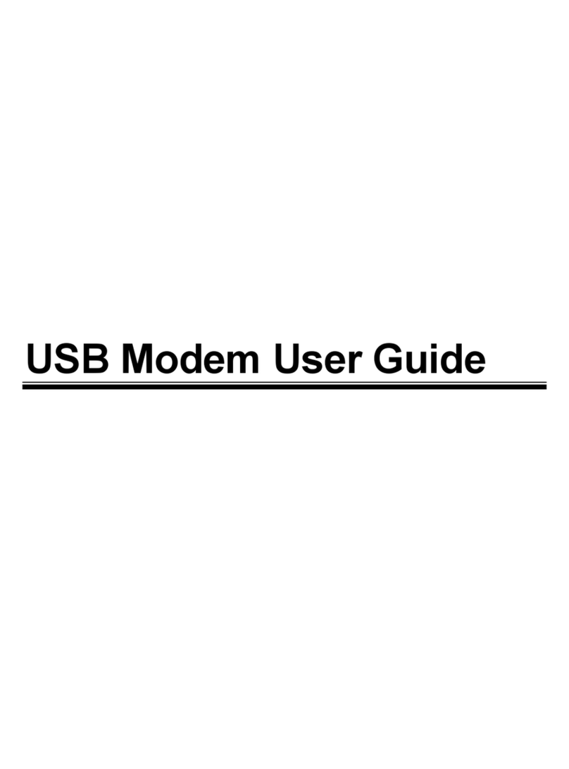 Hayes USB Modem User manual Hayes USB Modem User manual