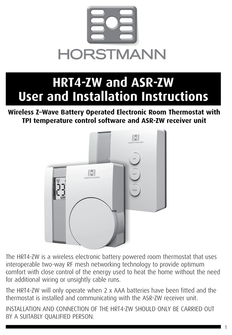 Horstmann HRT4-ZW Operating instructions
