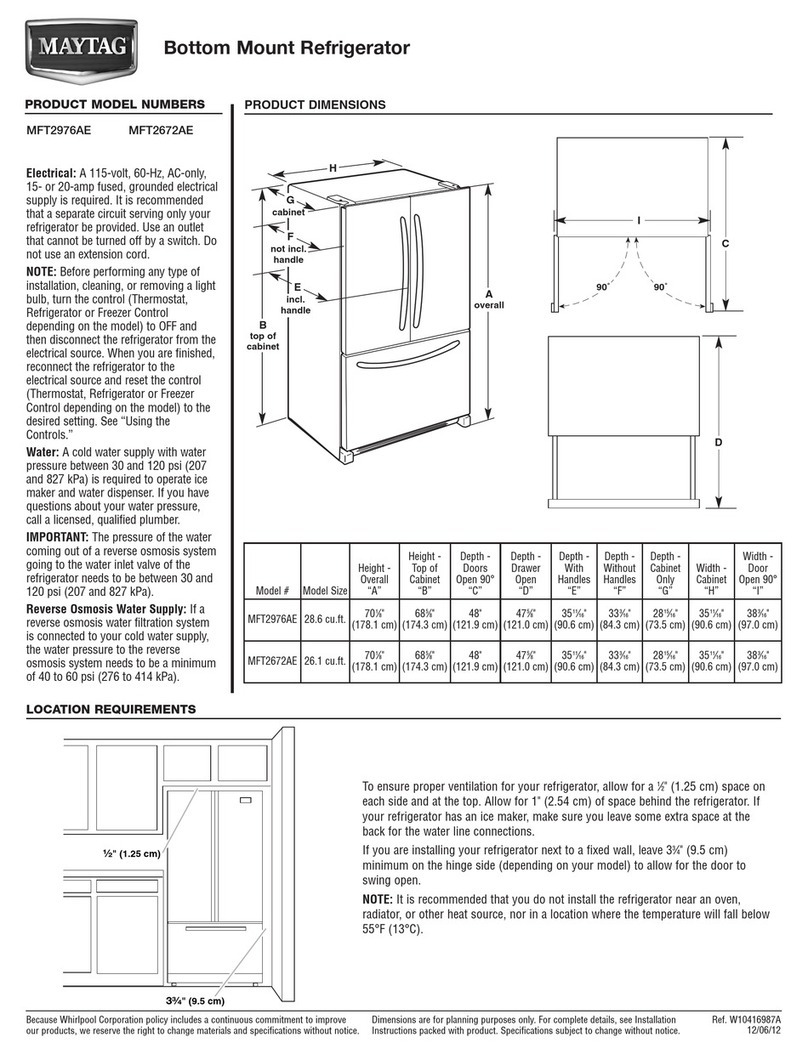 Maytag MFT2976AE Parts list manual