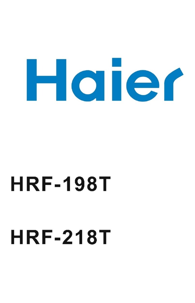 Haier HRF-218T User manual