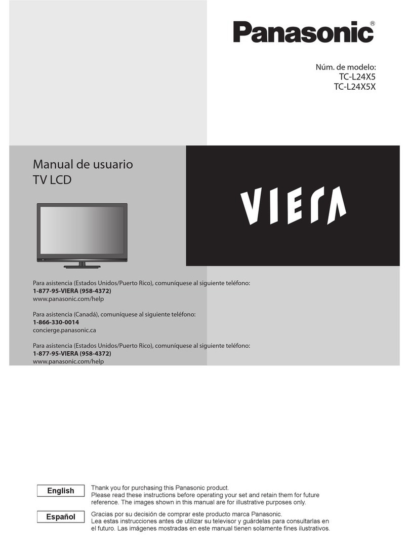 Panasonic Viera TC-L24X5X Instruction Manual