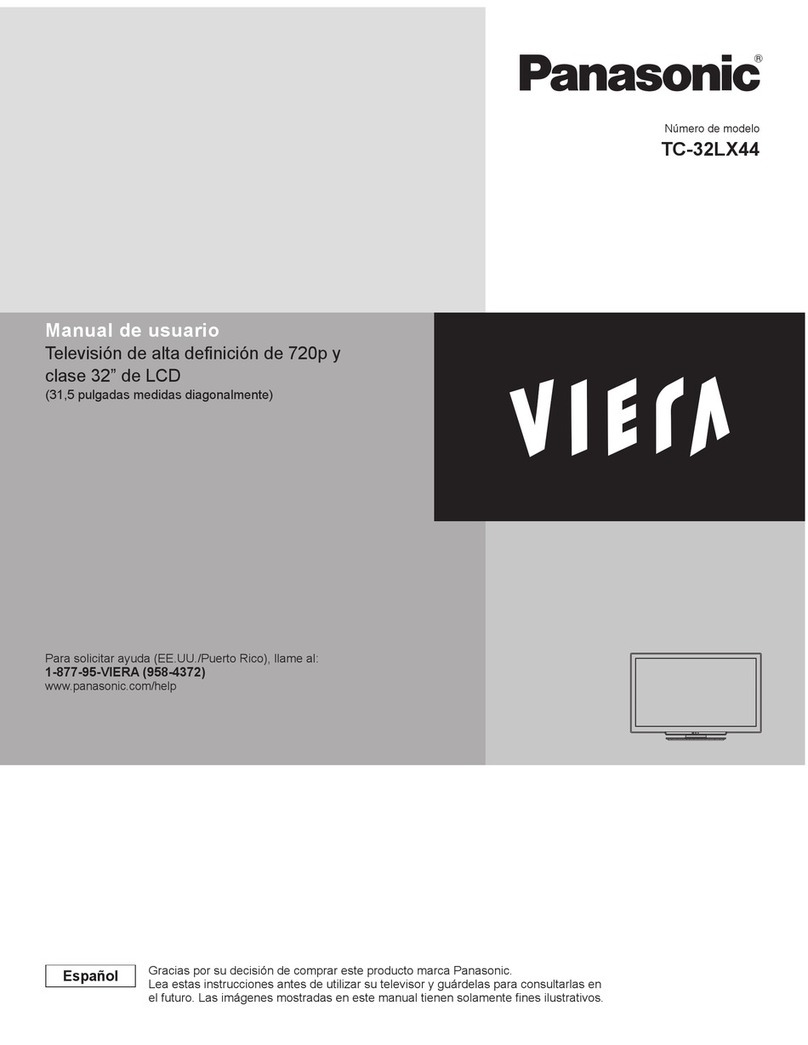 Panasonic VIERA TC-32LX44 Manual de usuario