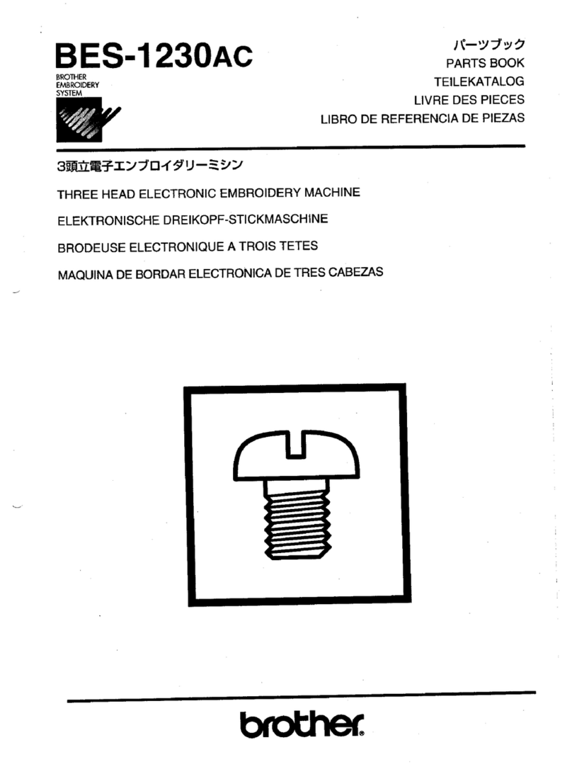 Brother BES-1230AC User manual