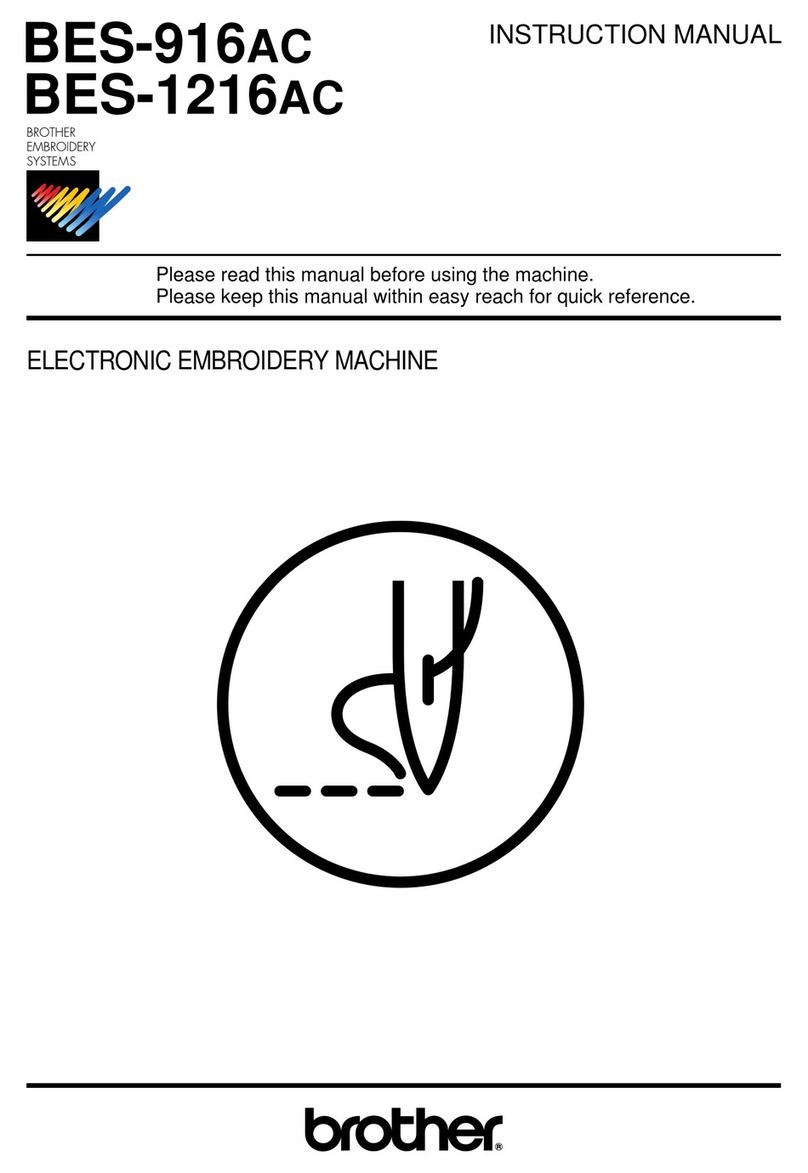 Brother BES-1216AC User manual Brother BES-1216AC User manual