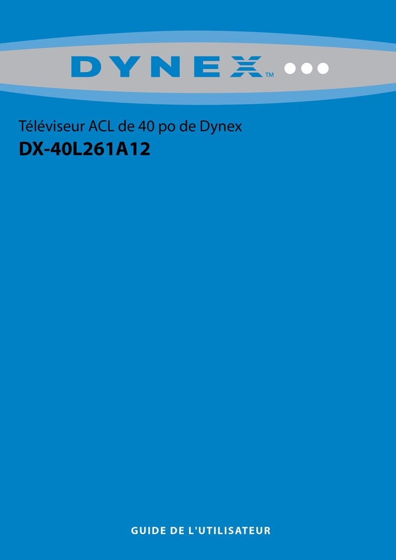 Dynex DX-40L261A12 Quick start guide