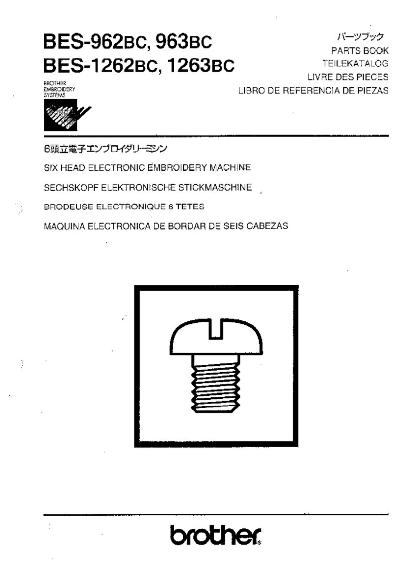 Brother BES-1262 User manual