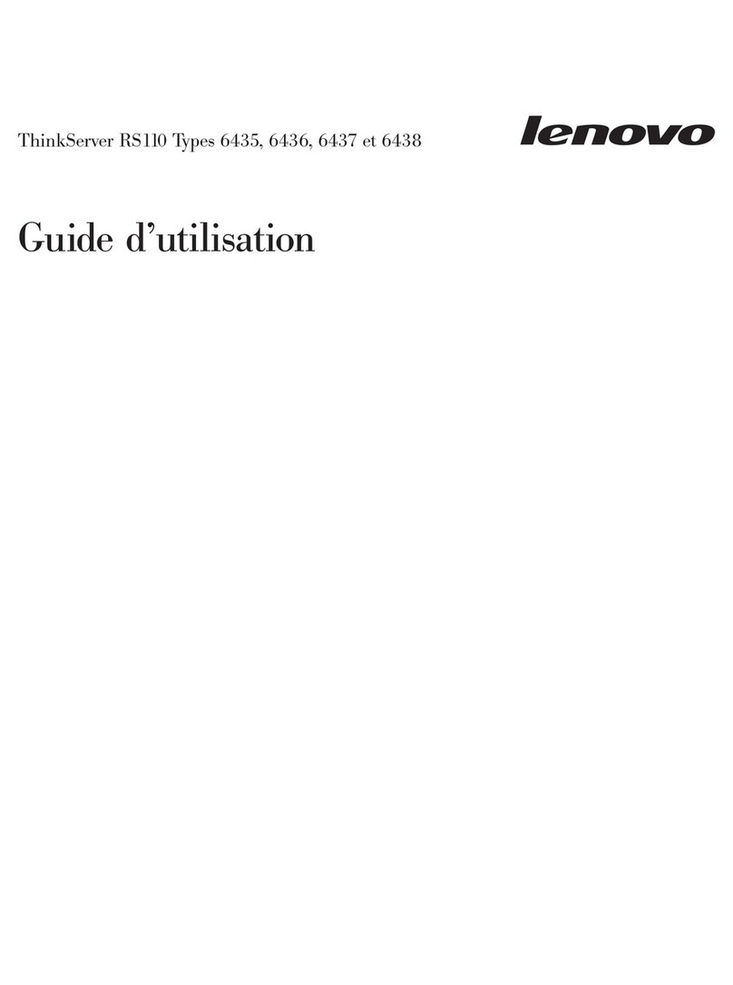 Lenovo ThinkServer RS110 Service manual