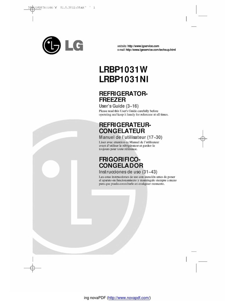 LG LRBP1031NI User manual