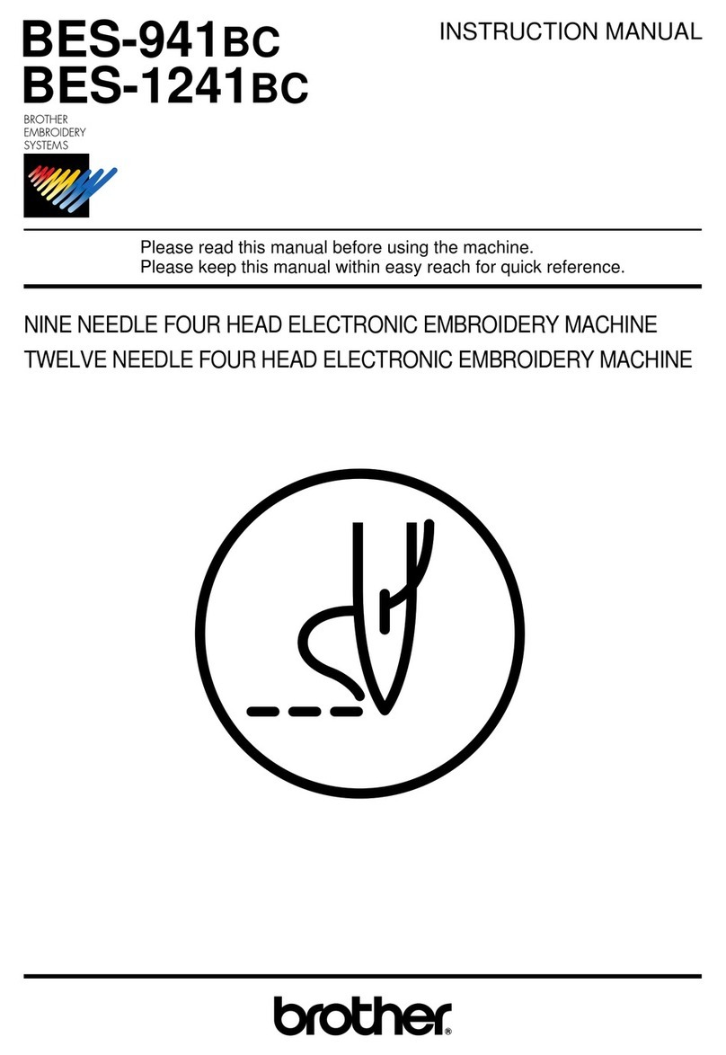 Brother BES-1241BC User manual