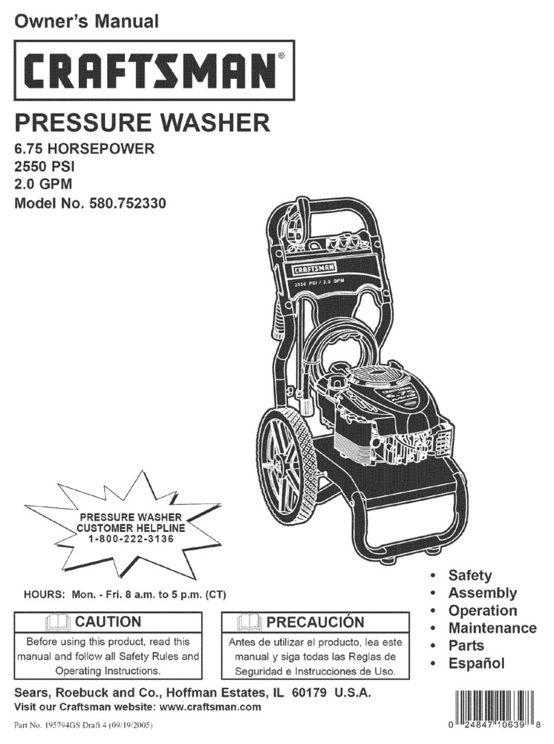 Craftsman 580.752330 User manual