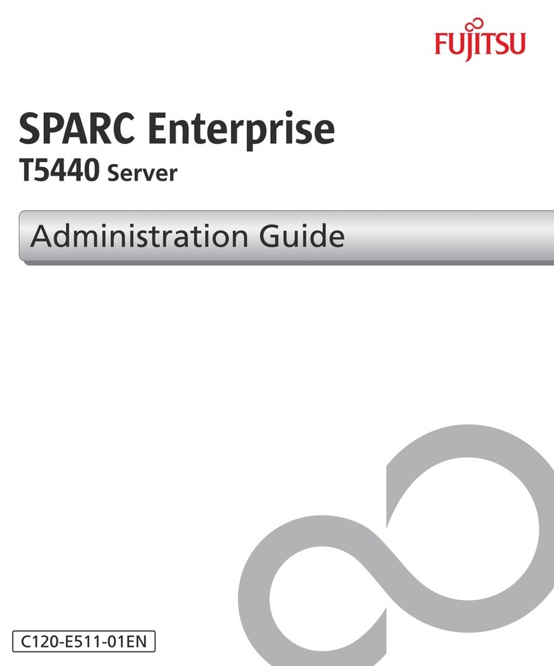 Fujitsu SPARC Enterprise T5440 Server Instruction Manual