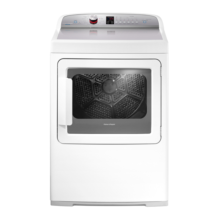 Fisher & Paykel Dryer User manual