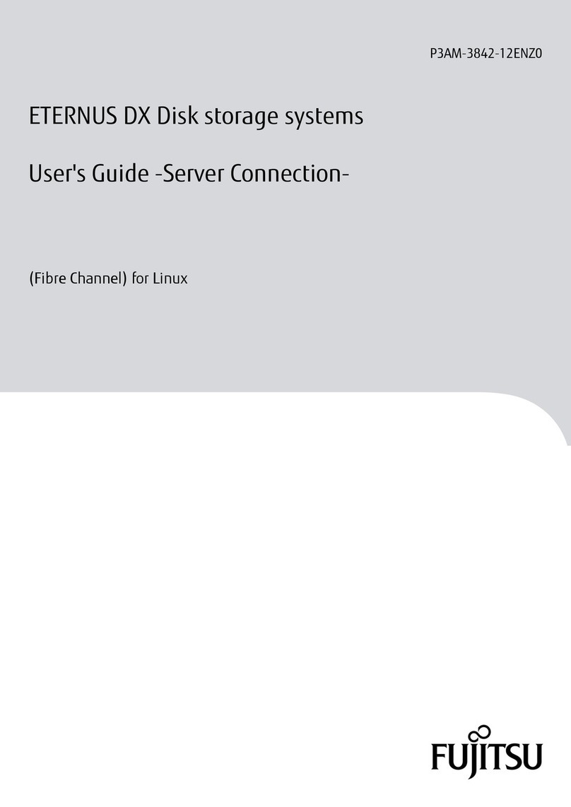 Fujitsu ETERNUS DX Disk user guide