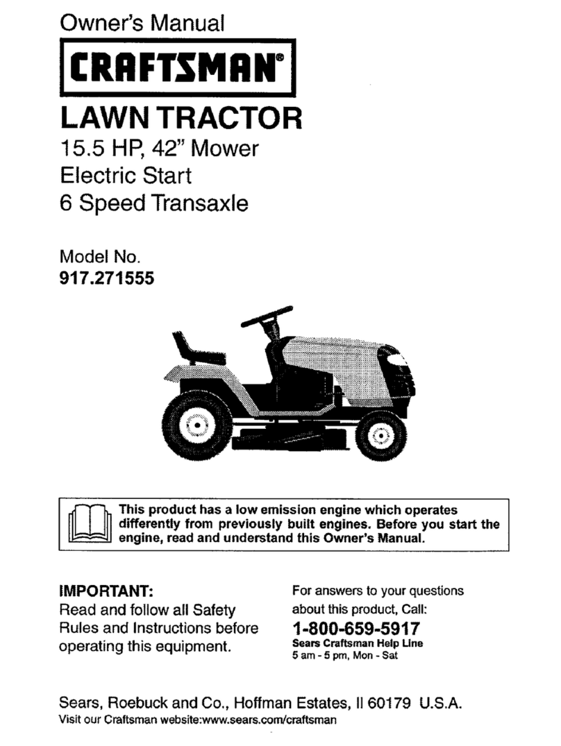 Craftsman 917.271555 owner's manual