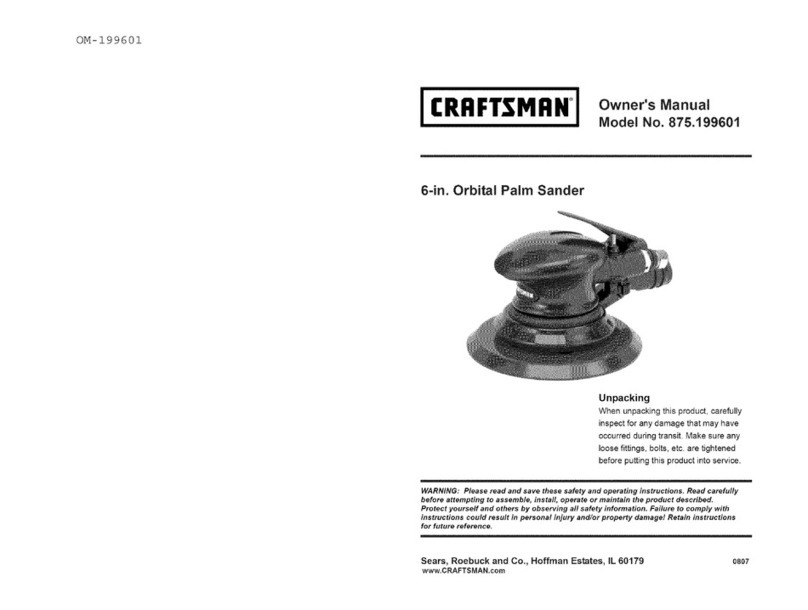 Craftsman 875.199601 User manual