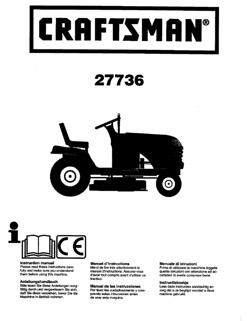 Craftsman 27736 User manual