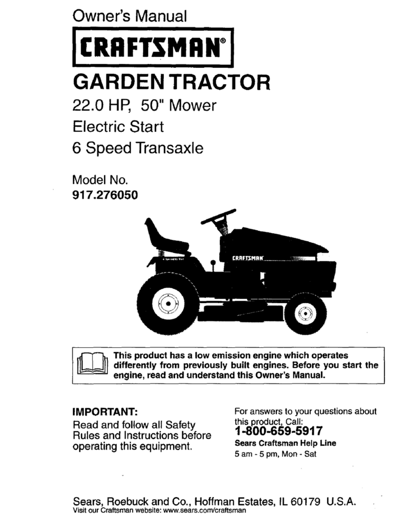 Craftsman 917.276050 User manual